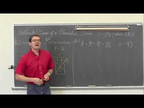 Infinite Sum Geometric Series