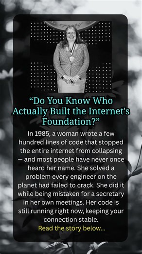 Do You Know Who Actually Built the Internet's Foundation? #neverforget
