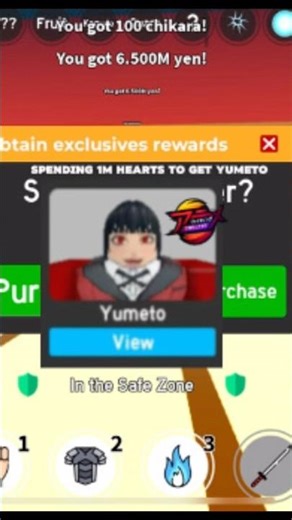 Spending 1M hearts to get Yumeko- Roblox AFSE