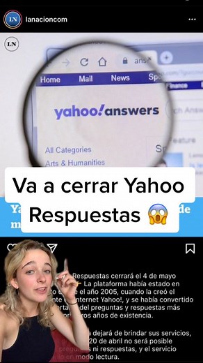 Va a cerrar YAHOO RESPUESTAS 😱 Es el fin de una era? || #tecnologia #noticias #media #yahoo #parati