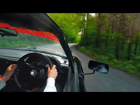 POV | NA MX5 Miata 1.8 wet Touge drift