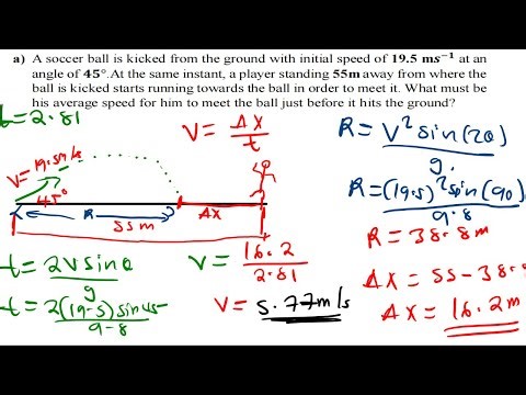 PROJECTILE MOTION PROBLEM-PHYSICS