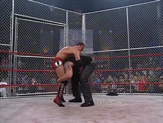 @justynvertt on Instagram: "Abyss vs. AJ Styles , TNA Lockdown (04.24.2005) - #prowrestling #wrestling #wrestlingedits #wwe #aew #puroresu #tnawrestling #njpw #joshi #ajstyles"
