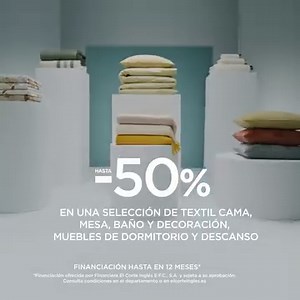 ¡Llega #BLANCOLOR! 🎨 Hasta un -50% en una selección de textil cama, mesa, baño y decoración, muebles de dormitorio y descanso. Ya en web y app El Corte Inglés y desde mañana en tiendas ➡️ bit.ly/48mpD57 | El Corte Inglés