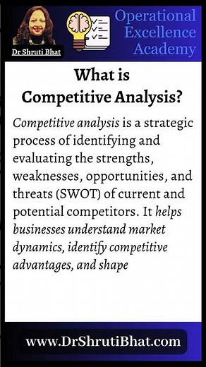 What is Competitive Analysis