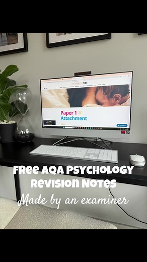 Free Revision Notes for AQA A Level Psychology made by a Head of Psychology #aqapsychology #alevelpsychology #alevels #psychologyrevision #sixthform