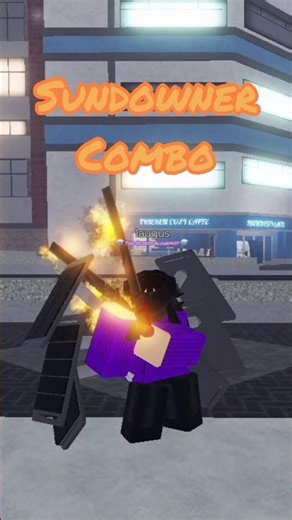 SUNDOWNER COMBO!!! [Project Baki 4] #roblox #games #metalgearrising #metalgearrisingrevengeance