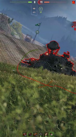 Badger 11k dmg and loss, 3 kills, 854 exp, 4160 block | World of Tanks Ultra HD 4K #Shorts 3