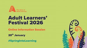 Adult Learners' Festival 2026: Online Information Session | AONTAS, the National Adult Learning Organisation
