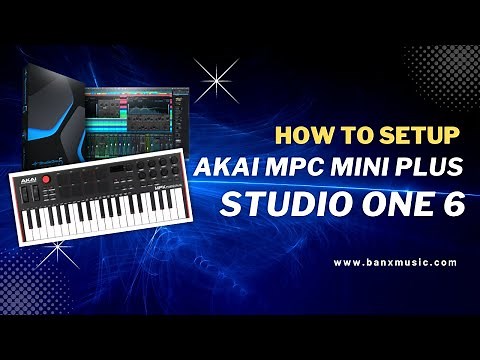 How to Setup Akai MPK Mini Plus in Studio One 6