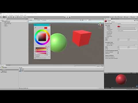 Unity3d How to Change Materiel Rendering Mode in Unity