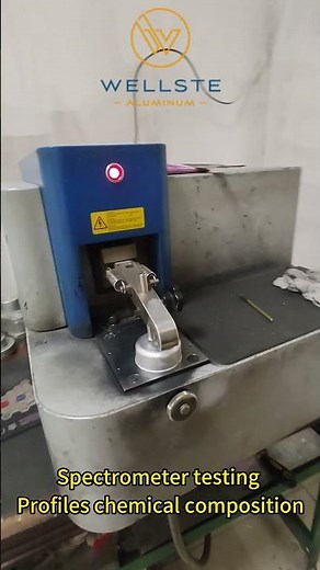 Spectrometer testing Profiles chemical composition | Wellste