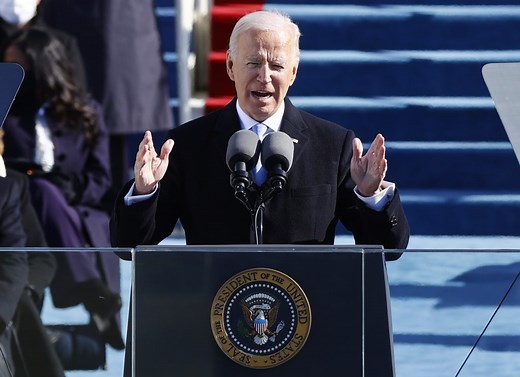 WATCH: Joe Biden gives first speech as president