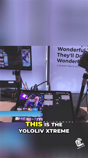 YoloLiv Xtreme: 8 HDMI inputs, Stream Deck support, 200GB storage, and guest invites via Zoom/RTMP. Your all-in-one streaming solution! #livestreaming #tech #gadgets #broadcasting #streamdeck