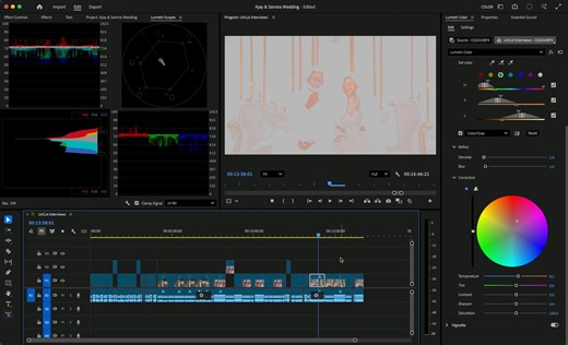 Wedding By Naim | Pune | on Instagram: "Perfect skin tones = professional-looking videos 🎥✨ In this Adobe Premiere Pro tutorial, learn how to correct skin tones naturally without overdoing colors. Save this for your next edit! #AdobePremierePro #SkinToneCorrection #ColorCorrection #ColorGrading #PremiereProTutorial #VideoEditingTips #WeddingVideoEditing #FilmmakerLife #EditorsOfInstagram #CinematicLook #NaturalSkinTones #VideoCreators #EditingWorkflow"