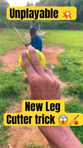 Unplayable leg cutter tip 🏏 💥#cricket #viral #shorts #villagecricket
