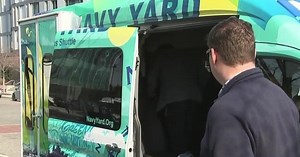 Driverless shuttle bus service begins at the Navy Yard in Philadelphia
