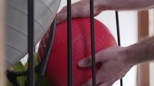 An easy #DIY garage project to store all your athletic gear: | Men's Health