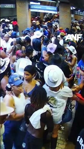 Surveillance video shows the moment MARTA escalator fails after Beyoncé concert