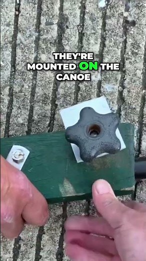 Canoe Outrigger Assembly: Simple Setup For Amazing Dock Adventures! #shorts