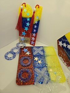 Resin Tic-tac-toe Board Game - Etsy Canada