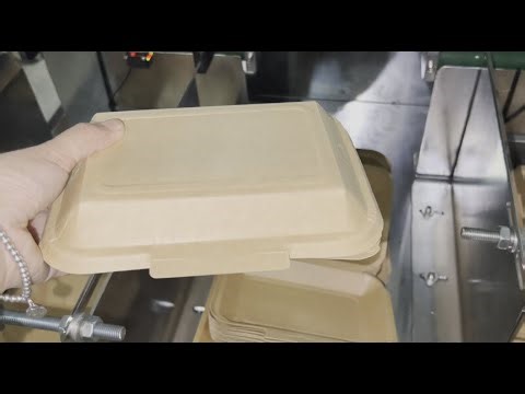 factory paper lunch box machine for fast food take away packaging solution ( JBZ-700)