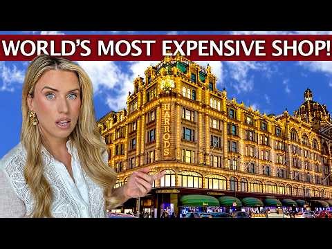 I Visited The World's MOST EXPENSIVE Shop Harrods!