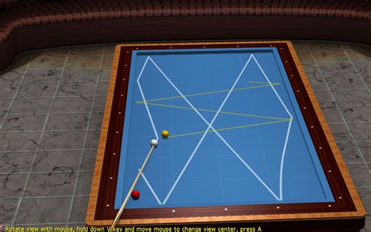 【Virtual Pool 4】自带开伦台球艺术打法（2）