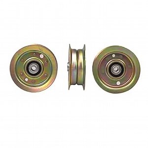 Flat Idler Pulley for Exmark Toro 50 54 inch Deck Quest E-Series S-Series Timecutter 106-2175 3 Pack