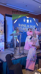 November 26, 2025 (Wednesday) Banda Kawayan Pilipinas performed during the 2025 Rafael M. Salas Kaunlarang Pantao Award (RMSKPA) | Banda Kawayan Pilipinas