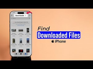 How to Find Downloaded Files on an iPhone?
