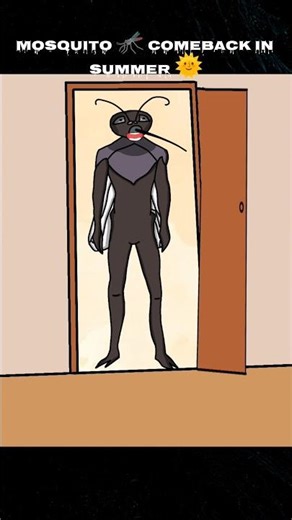 Mosquito in summer day Comeback sound 🦟#mosquito #shorts