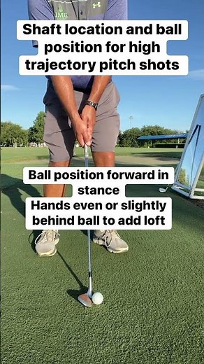 Setup for a High Pitch Shot in Golf #GolfTips #ShortGame