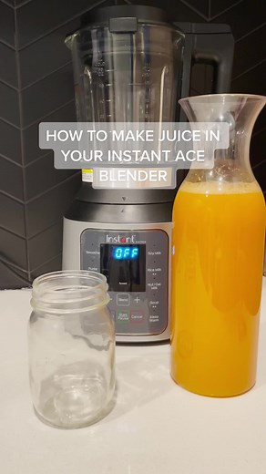 Juice Making with Instant Ace Blender