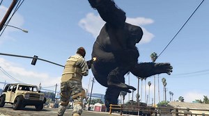 GTA 5 modder lets users play as King Kong in Los Santos