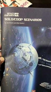 Space Empires 4X Solo Scenario Booklet #spaceempires4x #gmtgames #gmt #boardgames