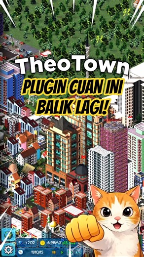 THIS MONEY PLUGIN IS BACK AT THEOTOWN! Metropolitan Tower #shorts