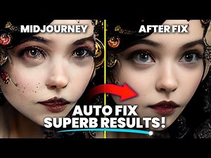 Best Face Restoration & Symmetry Fix Tool for Midjourney/Stable Diffusion/DALLE2