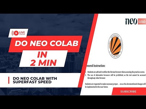 how to do Neocolab🤩 with superfast speed 🚄| c ka neo colab kaise kare#lpu