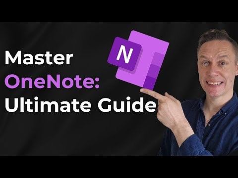 Master OneNote: The Ultimate Beginner's Guide to Digital Note-Taking