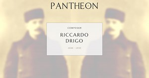 Riccardo Drigo Biography | Pantheon