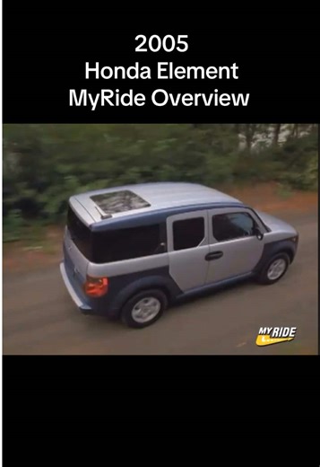 2005 Honda Element MyRide Overview #hondaelement (source: “Overview:2005 Honda Element” posted 17 years ago by myridevideos on yt)