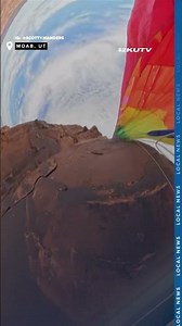 BASE jumper stranded on Grand County cliff talks about hours-long rescue