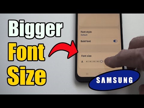 How to Change Font Size on Samsung Galaxy Phone (Best Method)