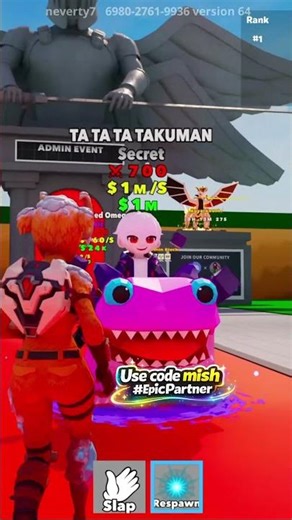 FORTNITE Brainrot Fight Map Ta Ta Ta Takuman Secret Code | FORTNITE SECRET CODES