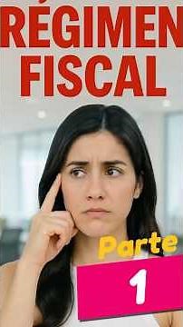 ¿Cuál es tu régimen fiscal? Conoce los que existen en México. ¡Elige bien! #regimenfiscal #sat