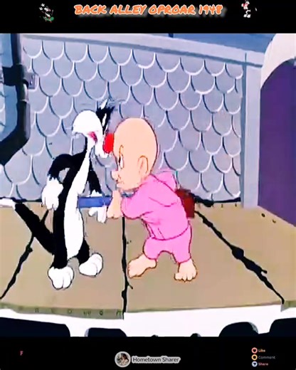 Back Alley Oproar 1948 Classic cartoon 😍 Follow 👉 Hometown Sharer ❤️ #smile everyday make your mind will be bright #cartoon #funny #looneytunes #funniest #sylvester #BackAlleyOproar1948 | Hometown Sharer