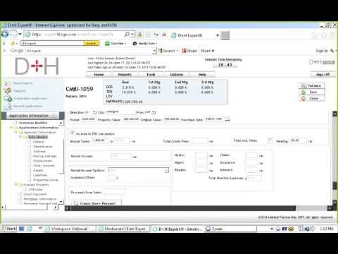 Expert Chapter 3 - Inputting & Creating a New Residential Mortgage Application