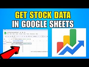 How to Get Stock Data in Google Sheets Google Finance