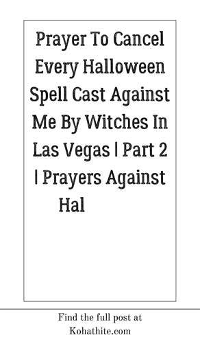 No Spell, No Curse, No Witchcraft Will Touch My Family - Las Vegas Prayer #prayershorts #praying